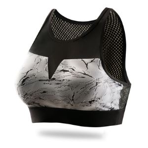 2019 Tank Top Style Bamboo Printing Sports Bra