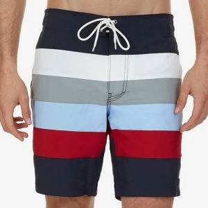 Contrast Color Men Beach Short