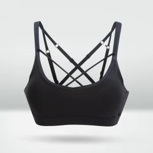 Teenage Girls Underwire Wire Seamless Strip Sports Bra