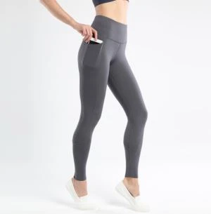 2020 Wholesale High Waist Yoga Leggings With Pocket