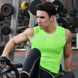 Cotton Elastic WhiteTank Top For Men