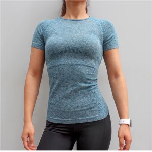 Gym Wear Top Women Sport T Shirt