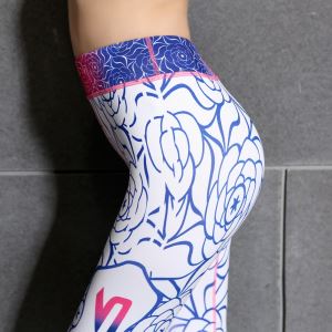 Women Printed Yoga Tights