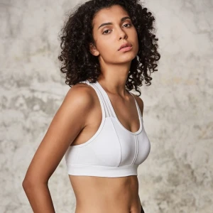 Women's High Impact Back Sports Bra Running Padded Yoga Bra Raceback Activewear Bras