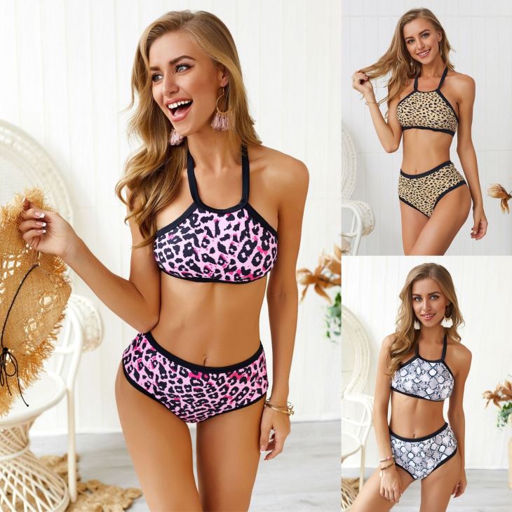 Women Floral Sexy Beach Wear Swimwear Push Up Bra