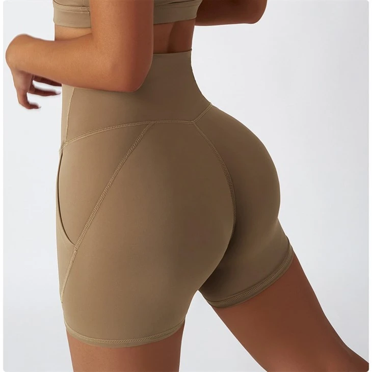 Customize Your Own Brand Active Sportswear Wholesale Women Organic Yoga Shorts Scrunch Butt Customize Your Own Brand Active Sportswear Wholesale Women Organic Yoga Shorts Scrunch Butt