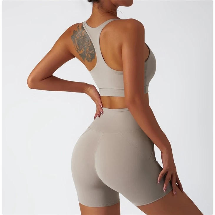 Customize Your Own Brand Active Sportswear Wholesale Women Organic Yoga Shorts Scrunch Butt Customize Your Own Brand Active Sportswear Wholesale Women Organic Yoga Shorts Scrunch Butt