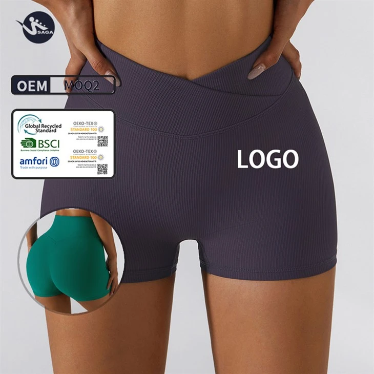 New Women Sports Bottom Simple Ribbed High Waisted Tight Breathable Yoga Shorts Moisture-Wicking Bike Shorts New Women Sports Bottom Simple Ribbed High Waisted Tight Breathable Yoga Shorts Moisture-Wicking Bike Shorts