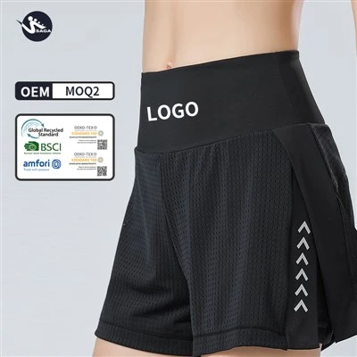 Breathable Shorts Back Pockets