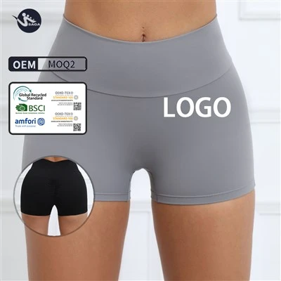 Tummy Control Back V Shape Biker Shorts