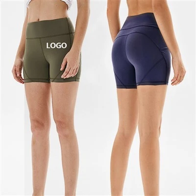 New Design Fitness Soft Compression Weight Lifting Durable Yoga Shorts For Women