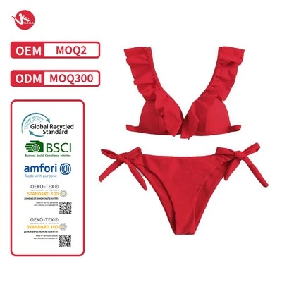 Plus Size Bikini Swimwear Two Pieces