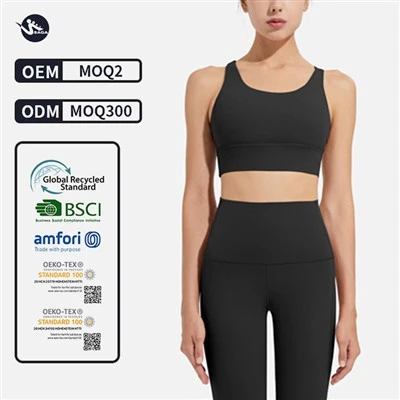 Scrunch Butt Leggings And Bra Set