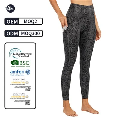 Yoga Leggings Black High Waist