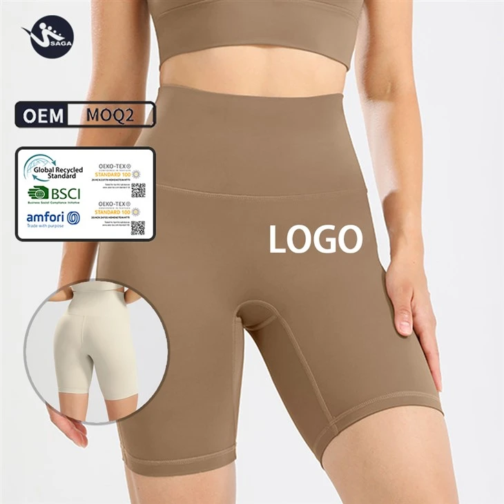 Summer Custom Tummy Control Gym Fitness High Waist Tummy Control Jogging Workout Yoga Biker Shorts For Women Summer Custom Tummy Control Gym Fitness High Waist Tummy Control Jogging Workout Yoga Biker Shorts For Women