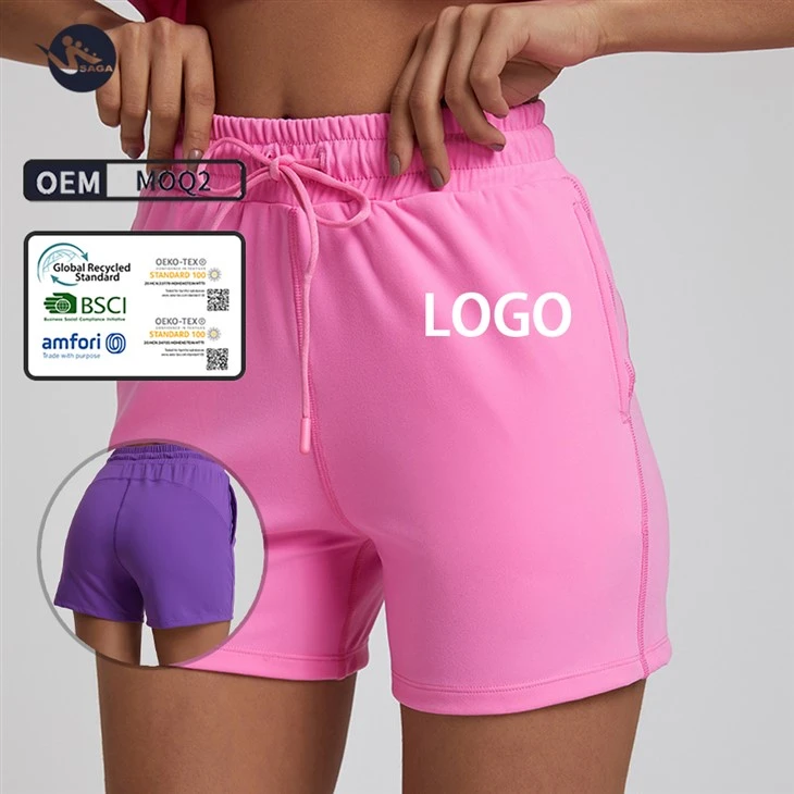 Summer New Arrival Custom Fitness French Terry Cotton Fabric Jogging Workout Drawstring Yoga Sport Dark Grey Biker Shorts Summer New Arrival Custom Fitness French Terry Cotton Fabric Jogging Workout Drawstring Yoga Sport Dark Grey Biker Shorts