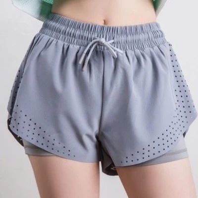Fitness Shorts Elastic Waist Trousers