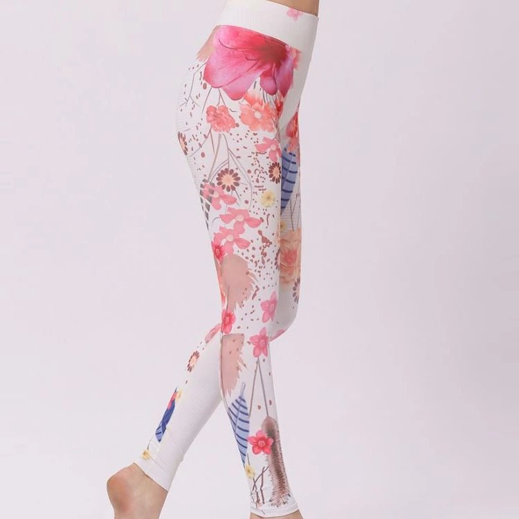 Printing Women Leisure Training Tight Leggings Yoga Pants